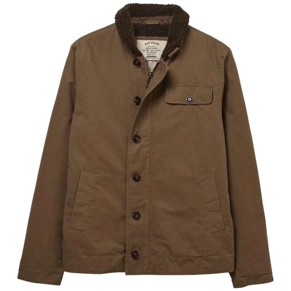 Fat Face Men’s Sherpa Deck Jacket